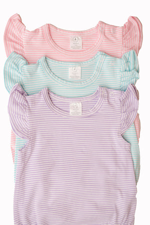 Stripes Ruffle Bubble