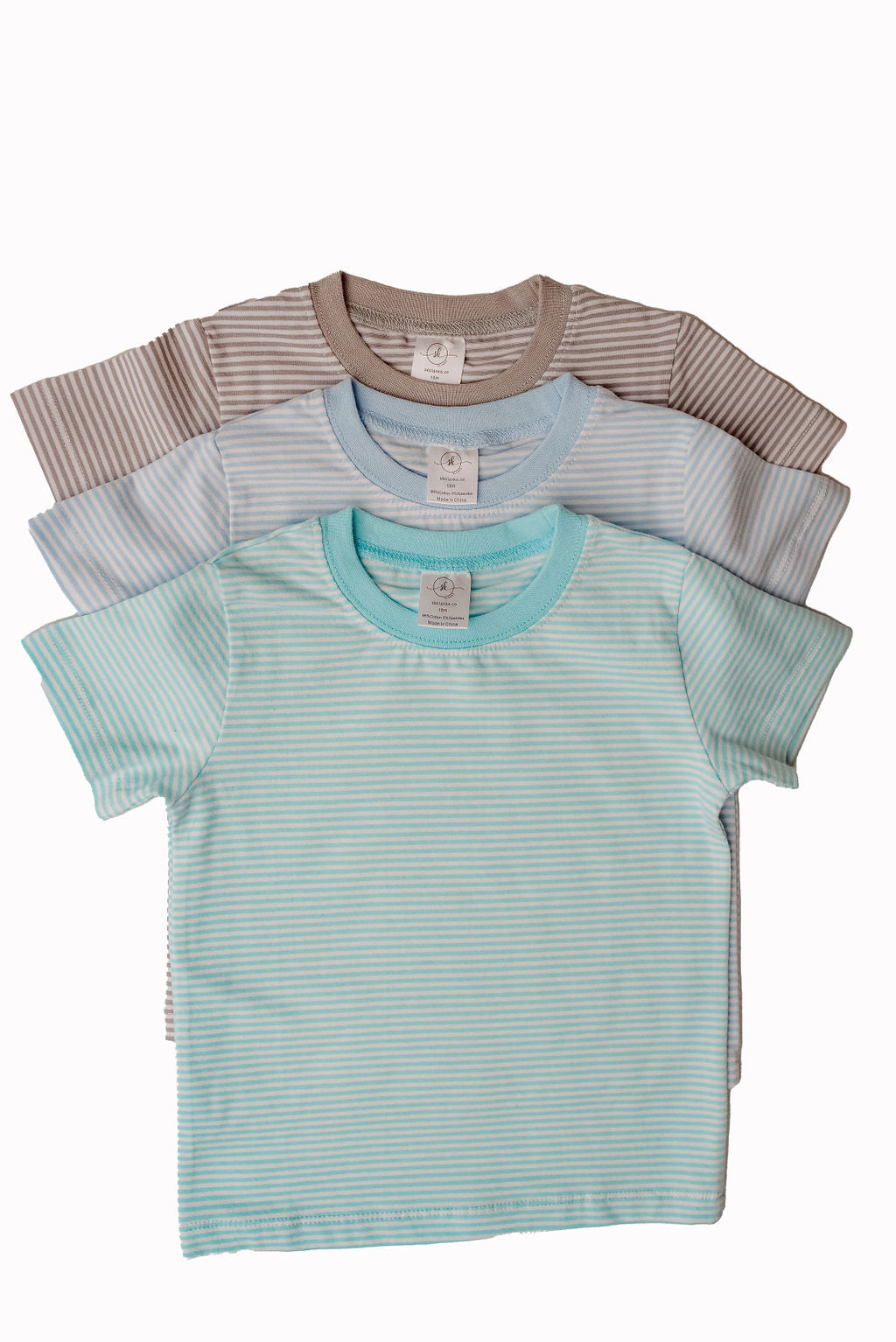 Stripes Short Sleeve Boy Shirt