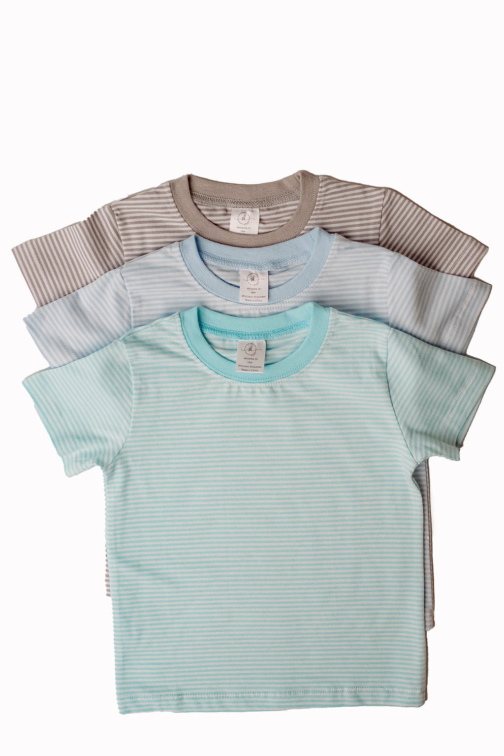 Stripes Short Sleeve Boy Shirt