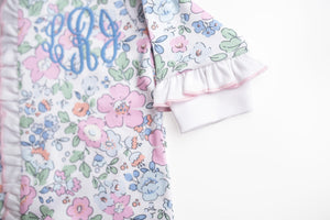 Floral Footie or Gown
